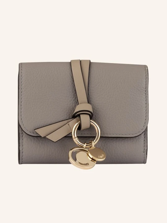 Zdjęcie produktu Chloé Portfel Alphabet grau CASHMERE GREY
