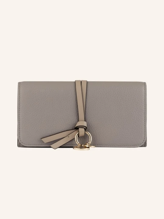Zdjęcie produktu Chloé Portfel Alphabet grau CASHMERE GREY