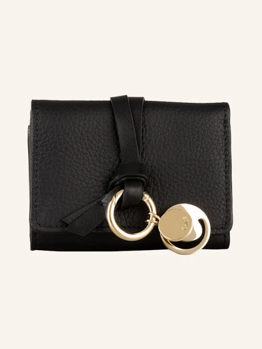 Zdjęcie produktu Chloé Portfel Alphabet schwarz czarny