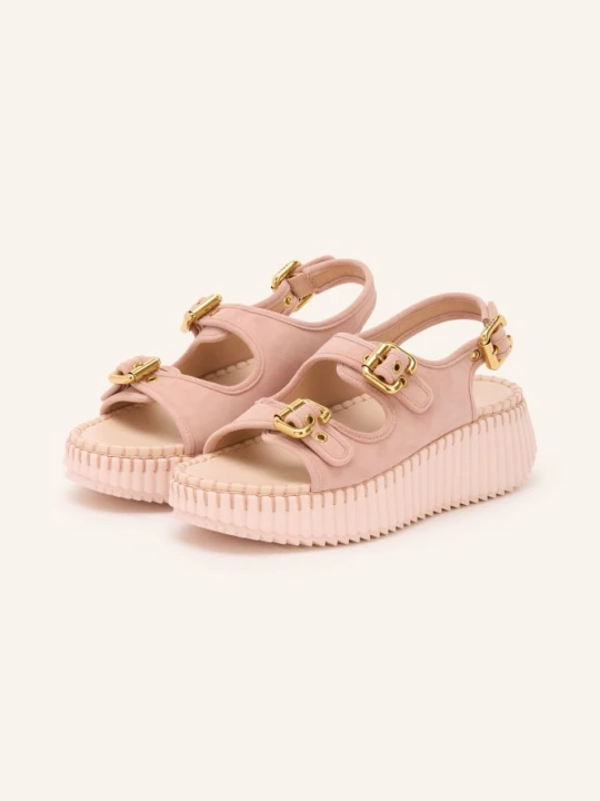 Zdjęcie produktu Chloé Sandały Nama rosa 6I5 Maple Pink