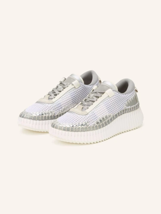 Zdjęcie produktu Chloé Sneaker Nama silber 094 Silver Grey