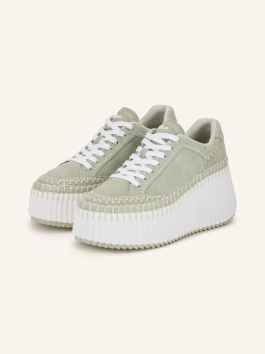 Zdjęcie produktu Chloé Sneakersy Na Platformie Nama gruen 38A Light Eucalyptus