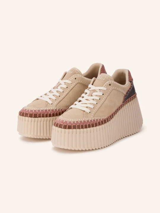 Zdjęcie produktu Chloé Sneakersy Nama braun 236 CLASSIC TOBACCO