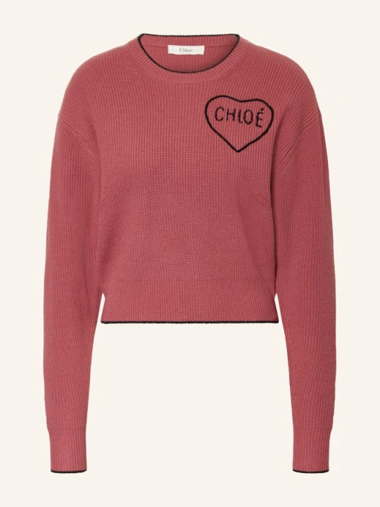 Zdjęcie produktu Chloé Sweter pink JASNOCZERWONY