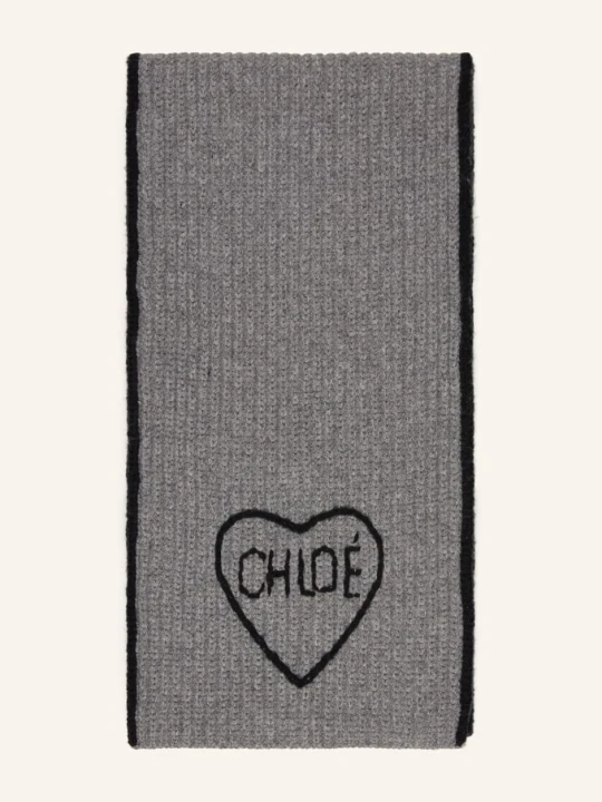 Zdjęcie produktu Chloé Szal Encoeur grau