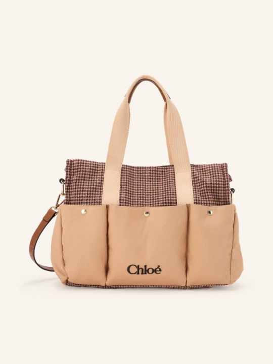 Zdjęcie produktu Chloé Torba Na Pieluchy Z Torebką Typu Pouch braun Z67 CARREAUX