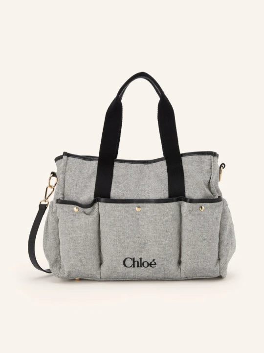 Zdjęcie produktu Chloé Torba Na Pieluchy Z Torebką Typu Pouch grau A46 GRAU MELIERT