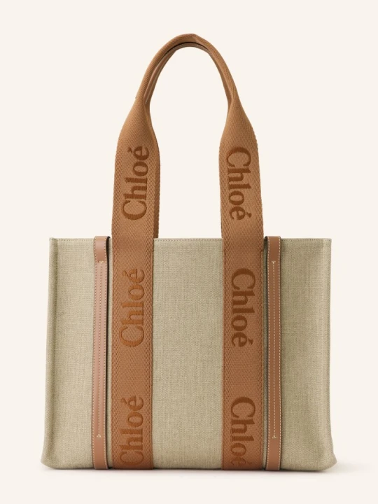 Zdjęcie produktu Chloé Torba Na Zakupy Woody beige