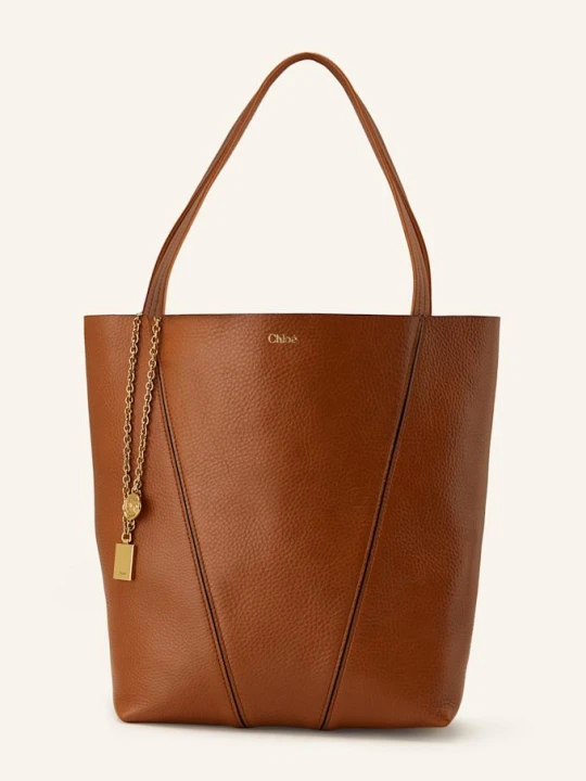 Zdjęcie produktu Chloé Torba Shopper Spin braun CLAY BROWN