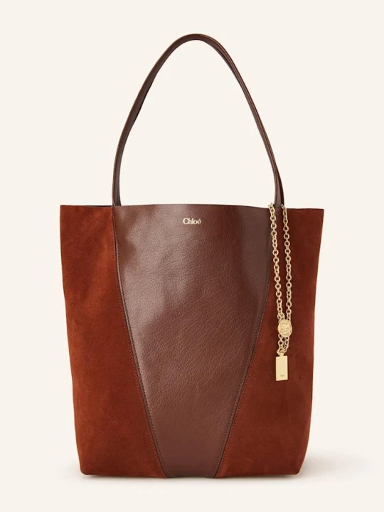 Zdjęcie produktu Chloé Torba Shopper Spin braun Crafty Brown