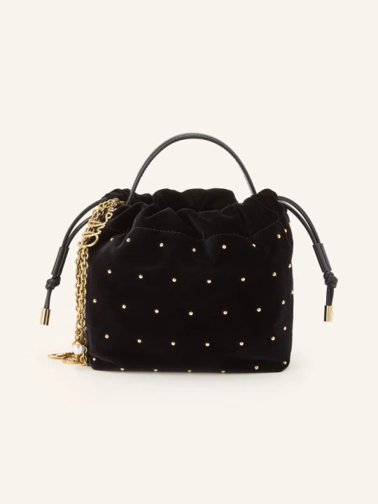 Zdjęcie produktu Chloé Torebka Icons Z Nitami schwarz 001 BLACK