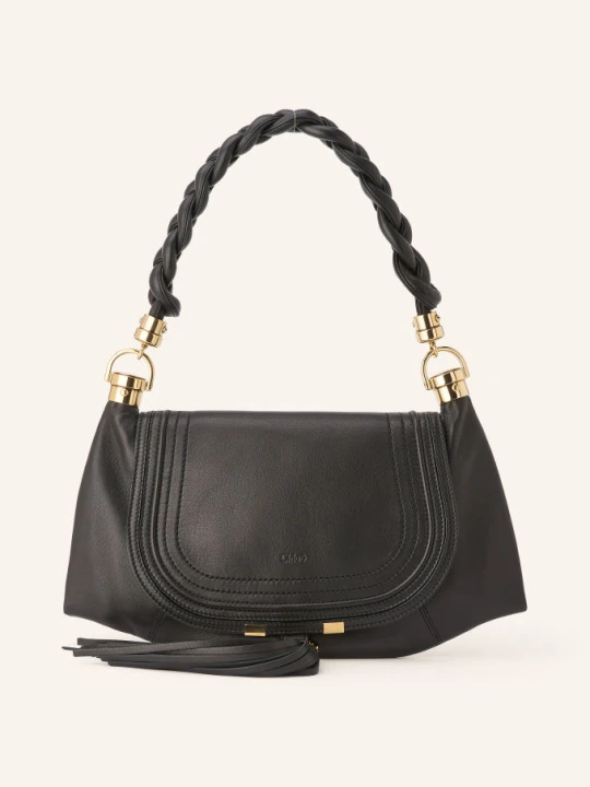 Zdjęcie produktu Chloé Torebka Marcie Foulard schwarz 001 BLACK