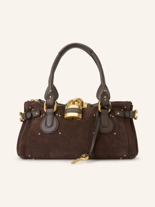 Zdjęcie produktu Chloé Torebka Paddington Z Nitami braun 24X Kohl Brown