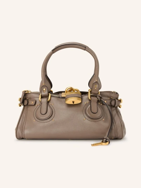 Zdjęcie produktu Chloé Torebka Paddington Z Nitami grau Flannel Grey