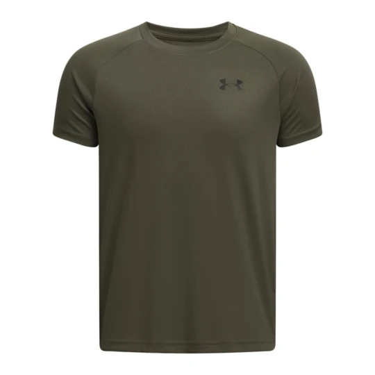 Zdjęcie produktu Chłopięca koszulka treningowa Under Armour UA Tech 2.0 SS - oliwkowa / khaki