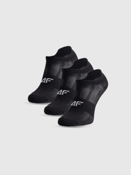 Zdjęcie produktu Chłopięce skarpetki treningowe (3-pack) 4F 4FJWMM00UFSOM261 - czarne
