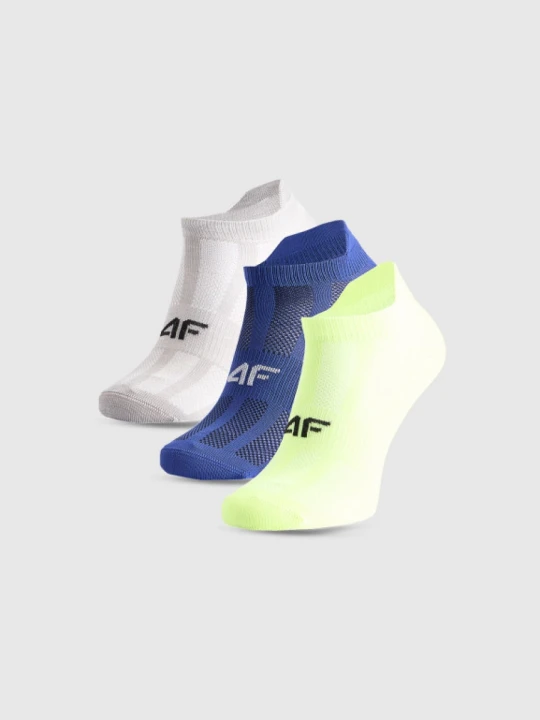 Zdjęcie produktu Chłopięce skarpetki treningowe (3-pack) 4F 4FJWMM00UFSOM261 - multikolor