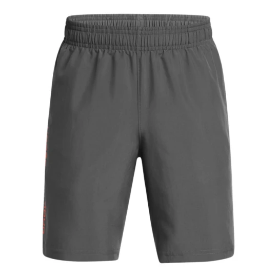 Zdjęcie produktu Chłopięce spodenki treningowe Under Armour UA Tech Woven Wordmark Short - szare