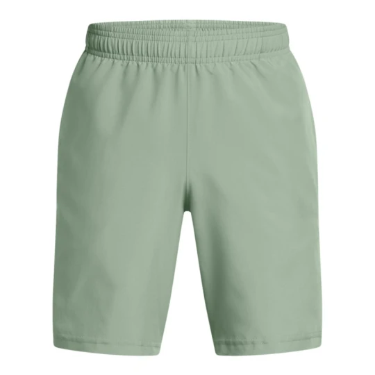 Zdjęcie produktu Chłopięce spodenki treningowe Under Armour UA Tech Woven Wordmark Short - zielone