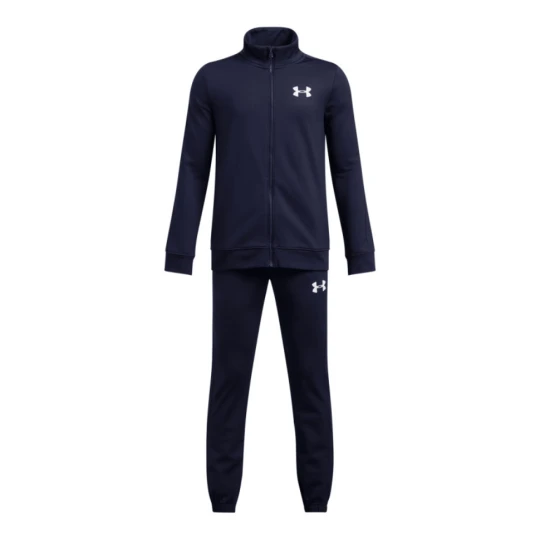 Zdjęcie produktu Chłopięcy dres komplet treningowy Under Armour UA Rival Knit Track Suit - czarny