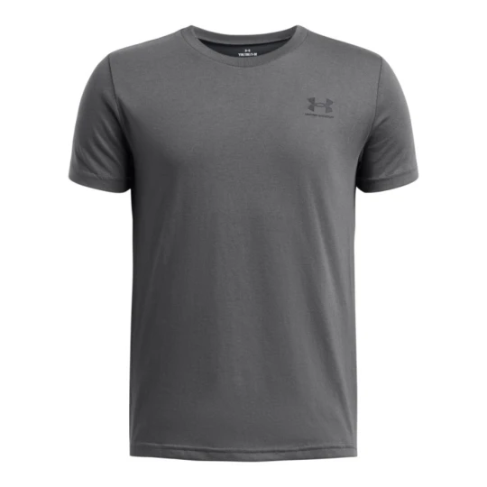 Zdjęcie produktu Chłopięcy t-shirt basic Under Armour UA B Sportstyle Lc SS - szary