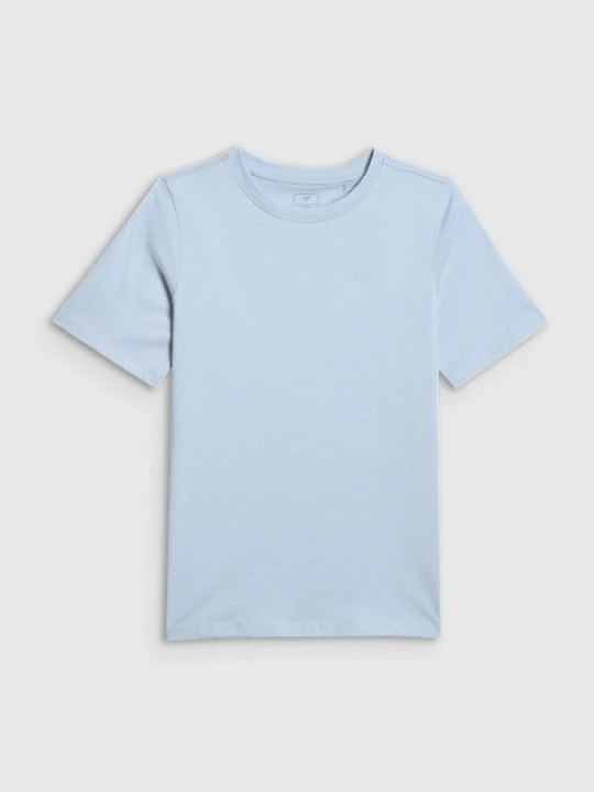 Zdjęcie produktu Chłopięcy t-shirt regular 4F 4FJWSS26TTSHM3006 - niebieski