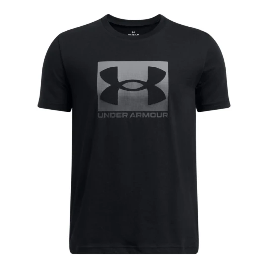 Zdjęcie produktu Chłopięcy t-shirt z nadrukiem Under Armour UA Boxed Sports - czarna