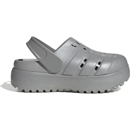 Zdjęcie produktu Chodaki Adilette Clog Platform Wm's Adidas Srebrny