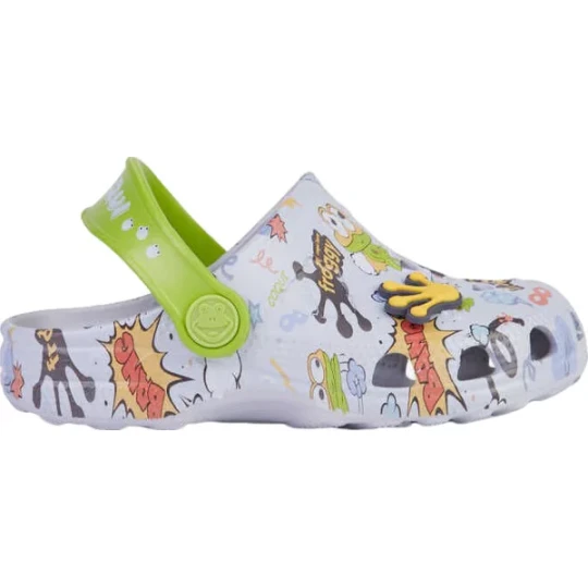 Zdjęcie produktu Chodaki Little Frog z przypinką Jr Coqui