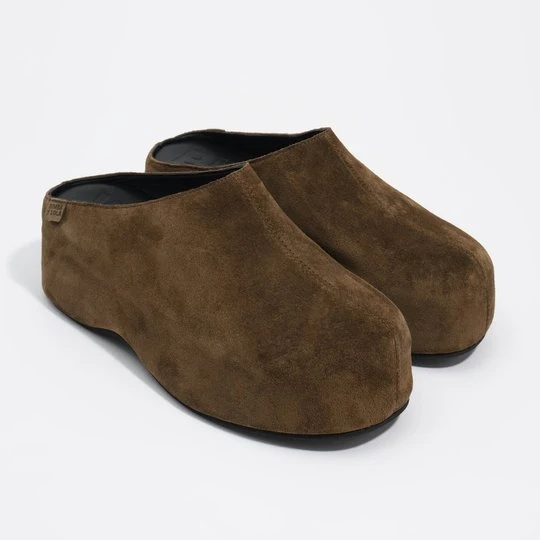 Zdjęcie produktu Chodaki platforma dwoina ciemnozielone BIMBA Y LOLA OLIVE