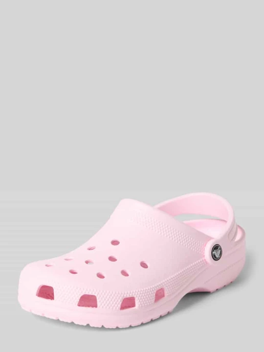Zdjęcie produktu Chodaki z detal z logo Crocs Jasnoróżowy