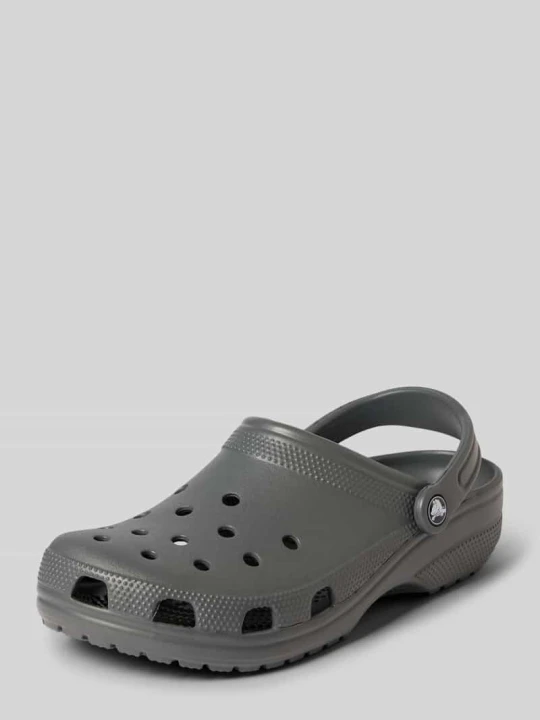 Zdjęcie produktu Chodaki z detal z logo Crocs Średnioszary
