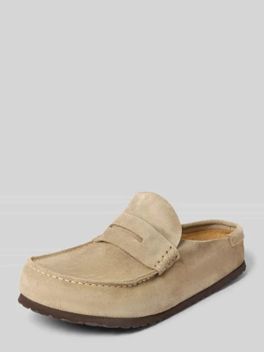 Zdjęcie produktu Chodaki z zamszu model 'Naples Wrapped' Birkenstock
