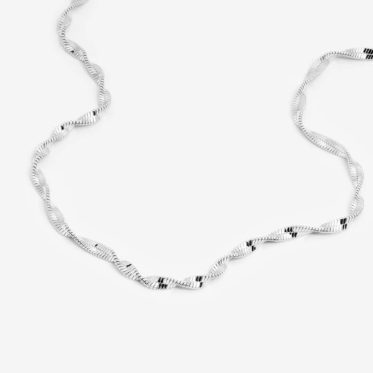 Zdjęcie produktu Choker singapur; srebrny Ania Kruk