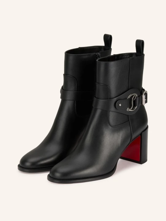 Zdjęcie produktu Christian Louboutin Botki Dianouchette 70 schwarz CZARNY