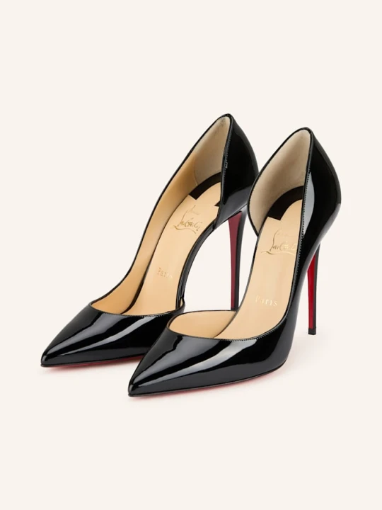 Zdjęcie produktu Christian Louboutin Czółenka Lakierowane Iriza 100 schwarz