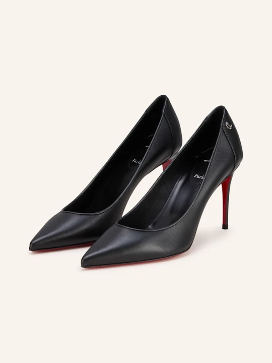 Zdjęcie produktu Christian Louboutin Czółenka Sporty Kate 85 schwarz CZARNY