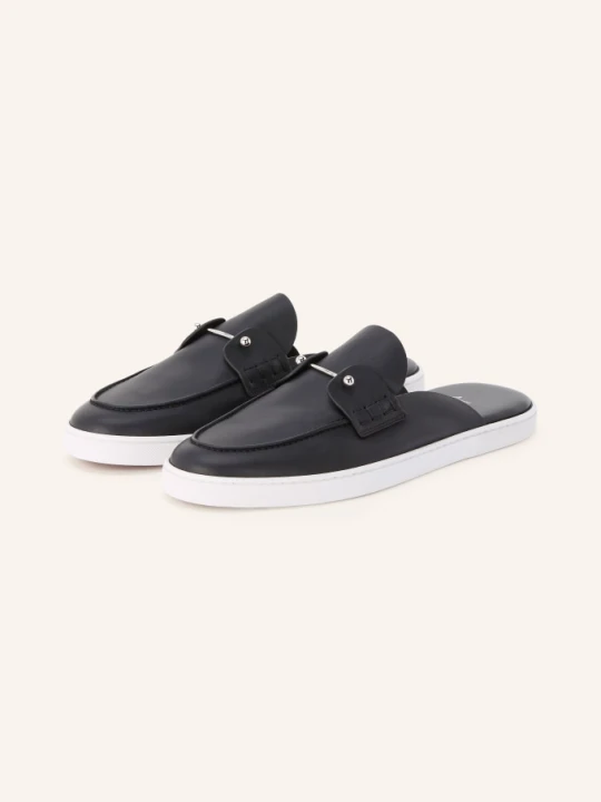 Zdjęcie produktu Christian Louboutin Klapki Chanme schwarz CZARNY