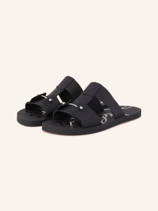 Zdjęcie produktu Christian Louboutin Klapki Zakouski schwarz