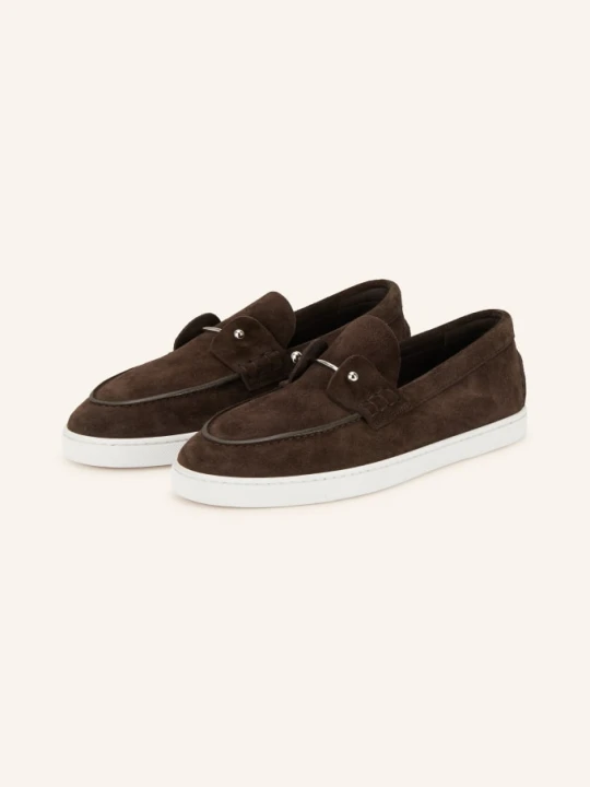 Zdjęcie produktu Christian Louboutin Loafersy Chambeliboat braun CIEMNOBRĄZOWY
