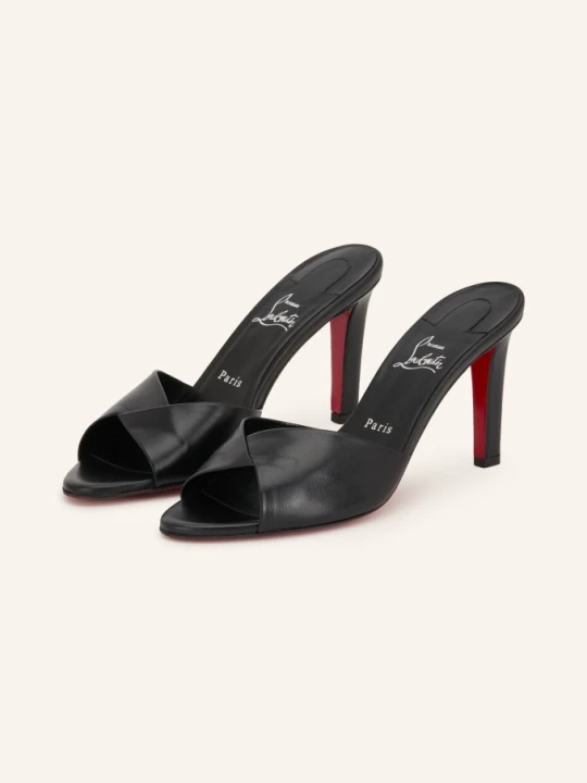 Zdjęcie produktu Christian Louboutin Mule Fanny Slide 85 schwarz CZARNY