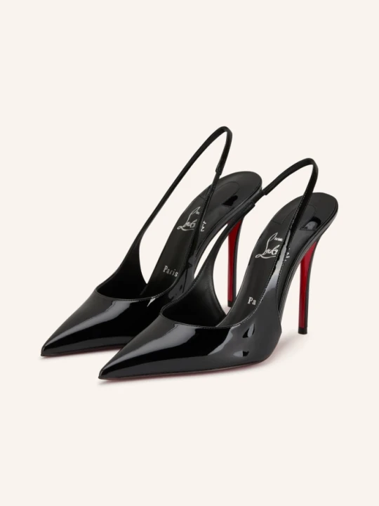 Zdjęcie produktu Christian Louboutin Slingpumps Miss Z 100 schwarz CZARNY