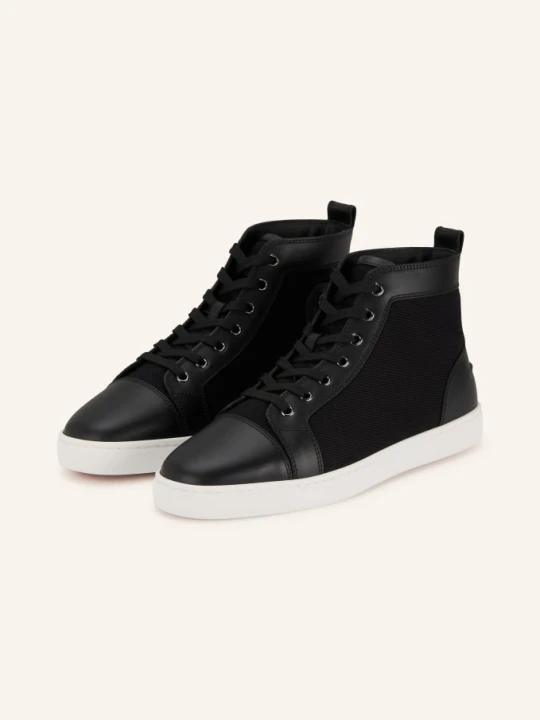 Zdjęcie produktu Christian Louboutin Wysokie Trampki Louis schwarz CZARNY