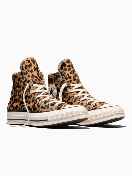 Zdjęcie produktu Chuck 70 Leopard Pony Hair Converse Czarny
