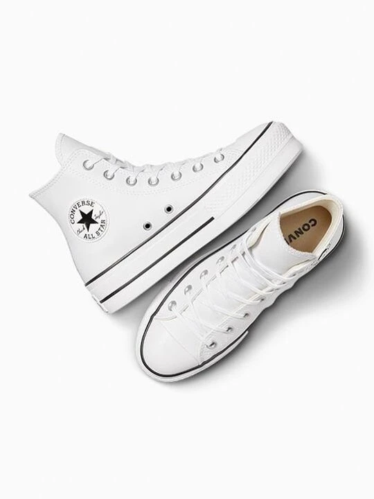 Zdjęcie produktu Chuck Taylor All Star Leather Platform Converse Biały