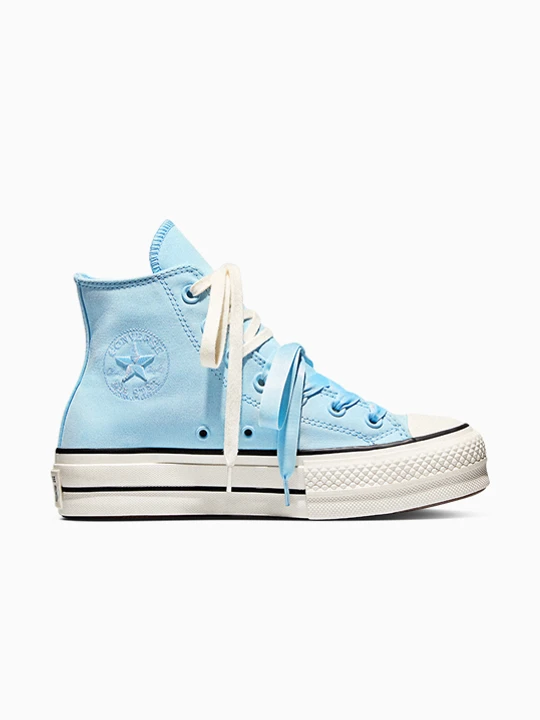 Zdjęcie produktu Chuck Taylor All Star Lift Platform Peached Canvas Converse Sky Blue