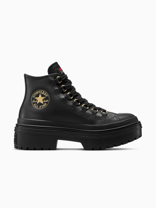 Zdjęcie produktu Chuck Taylor All Star Lugged Heel Platform Waterproof Leather Converse Czarny