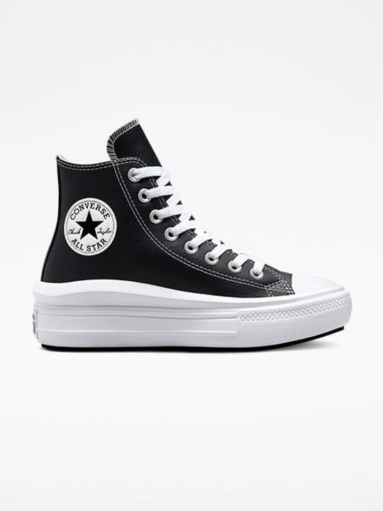 Zdjęcie produktu Chuck Taylor All Star Move Platform Leather Converse Czarny