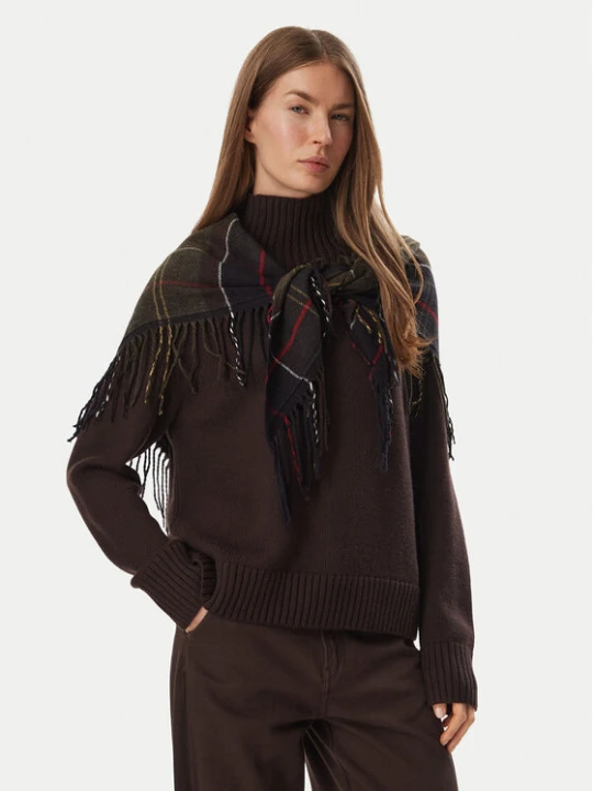 Zdjęcie produktu Chusta Barbour LSC0499TN11 Zielony ciemny