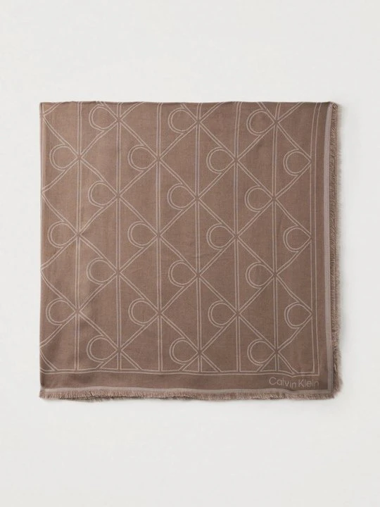 Zdjęcie produktu Chusta Calvin Klein taupe